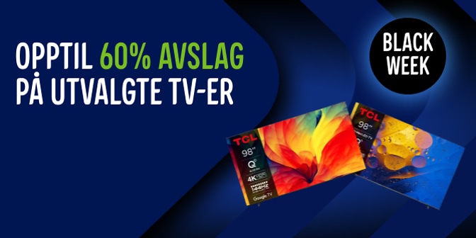 TV-UKER - Utrolig lave priser på et stort utvalg av TV-er